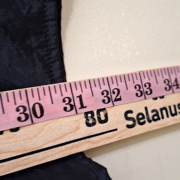 Scarlet Darkness Black Lace-Up Gothic Top | Ruffle Poet Sleeve Blouse | Size M - Picture 8 of 11